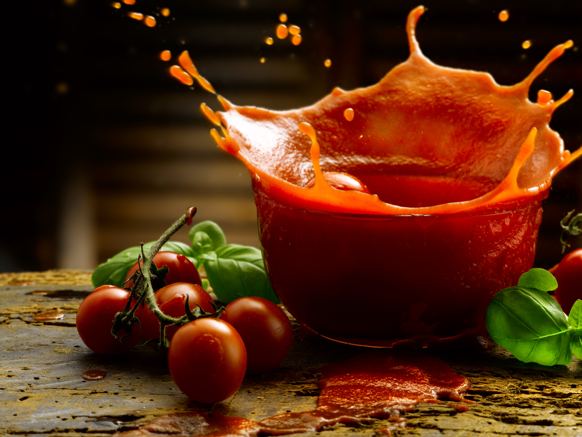 Ko je paradižnikova omaka lahko preprosta vegetarijanska lahkotna jed